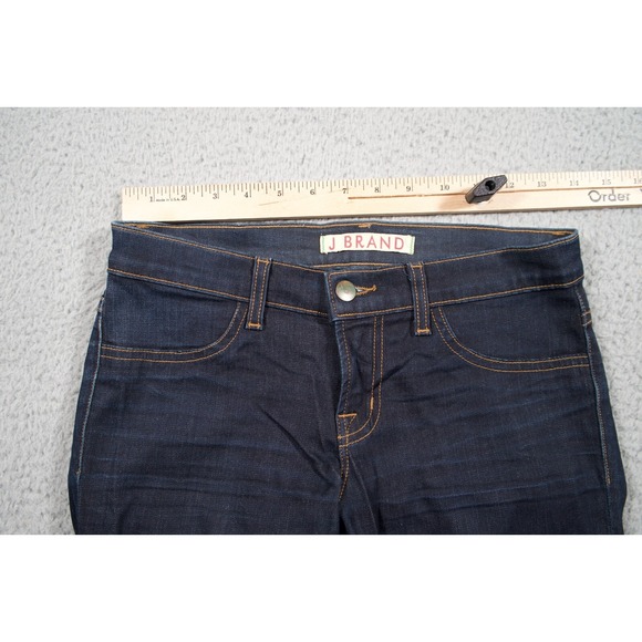 J Brand Womens Legging Size 26 Blue Comfort Stretch Lightweight Dark Starless - Picture 7 of 12